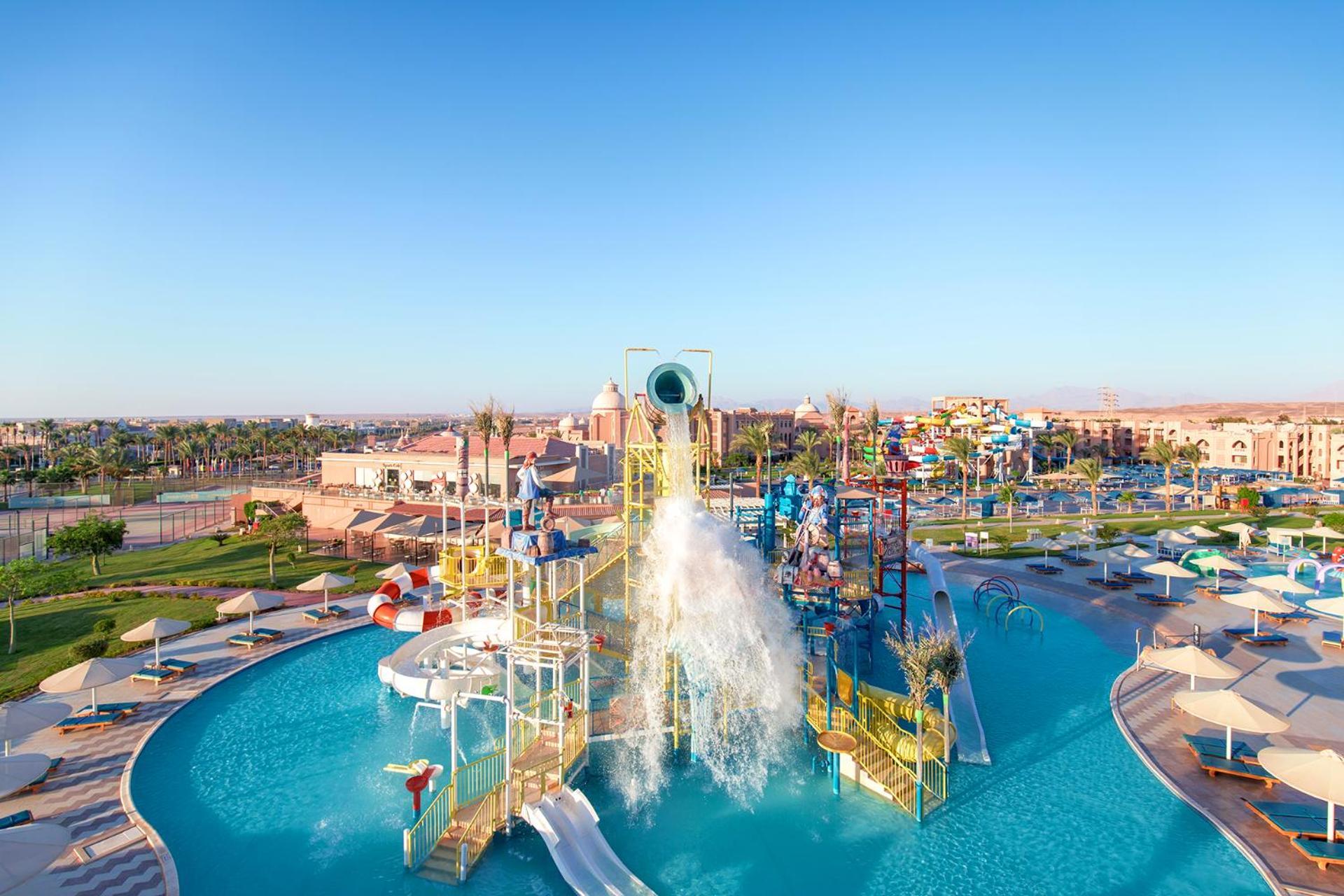 Pickalbatros Aqua Blu Resort - Hurghada Exterior foto