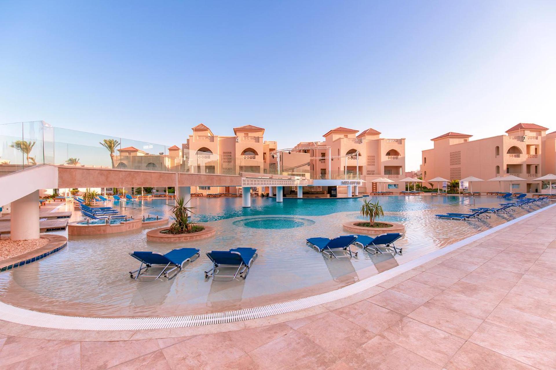 Pickalbatros Aqua Blu Resort - Hurghada Exterior foto