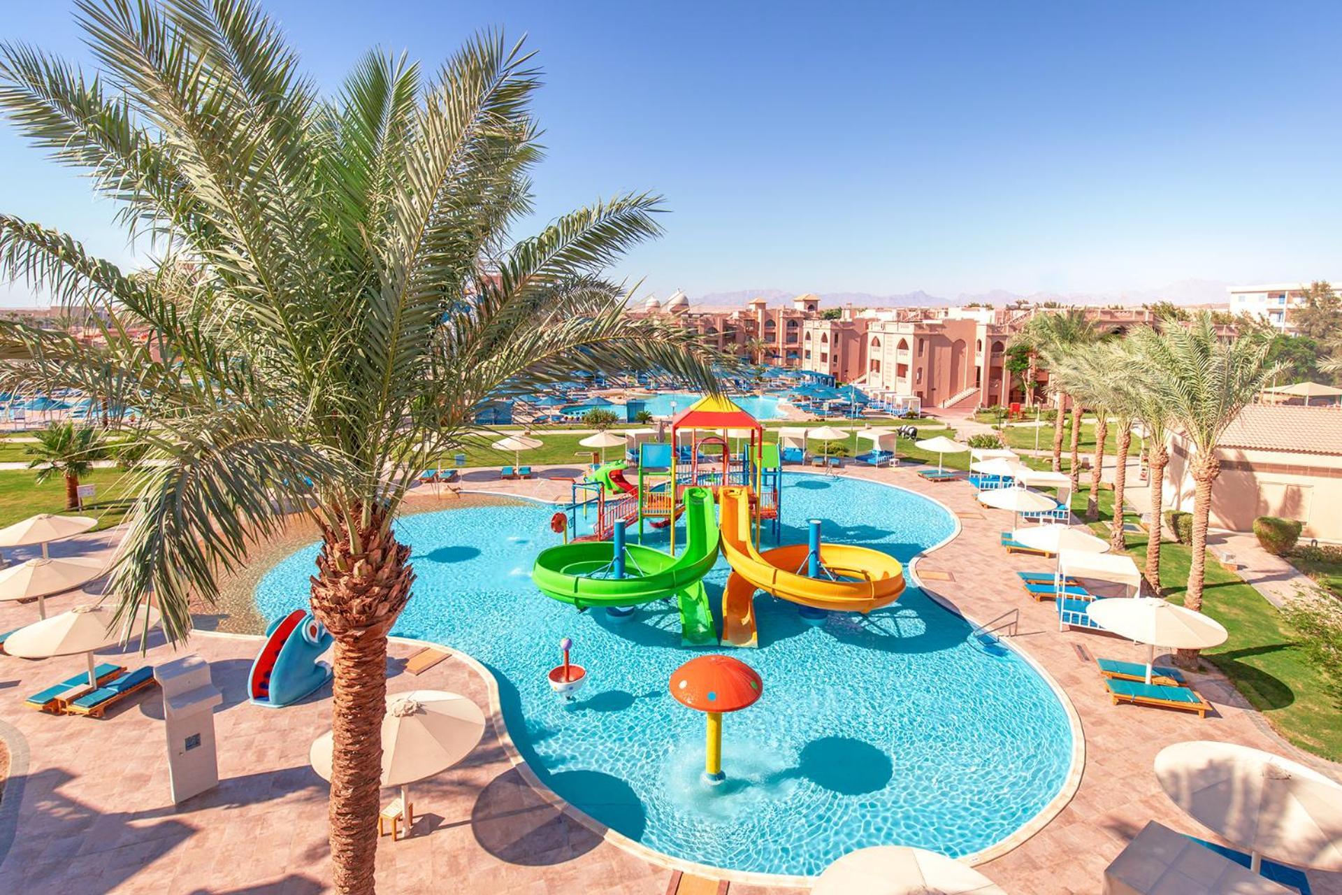 Pickalbatros Aqua Blu Resort - Hurghada Exterior foto