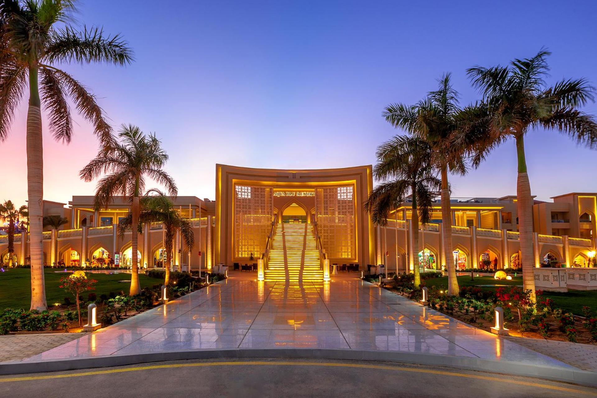 Pickalbatros Aqua Blu Resort - Hurghada Exterior foto