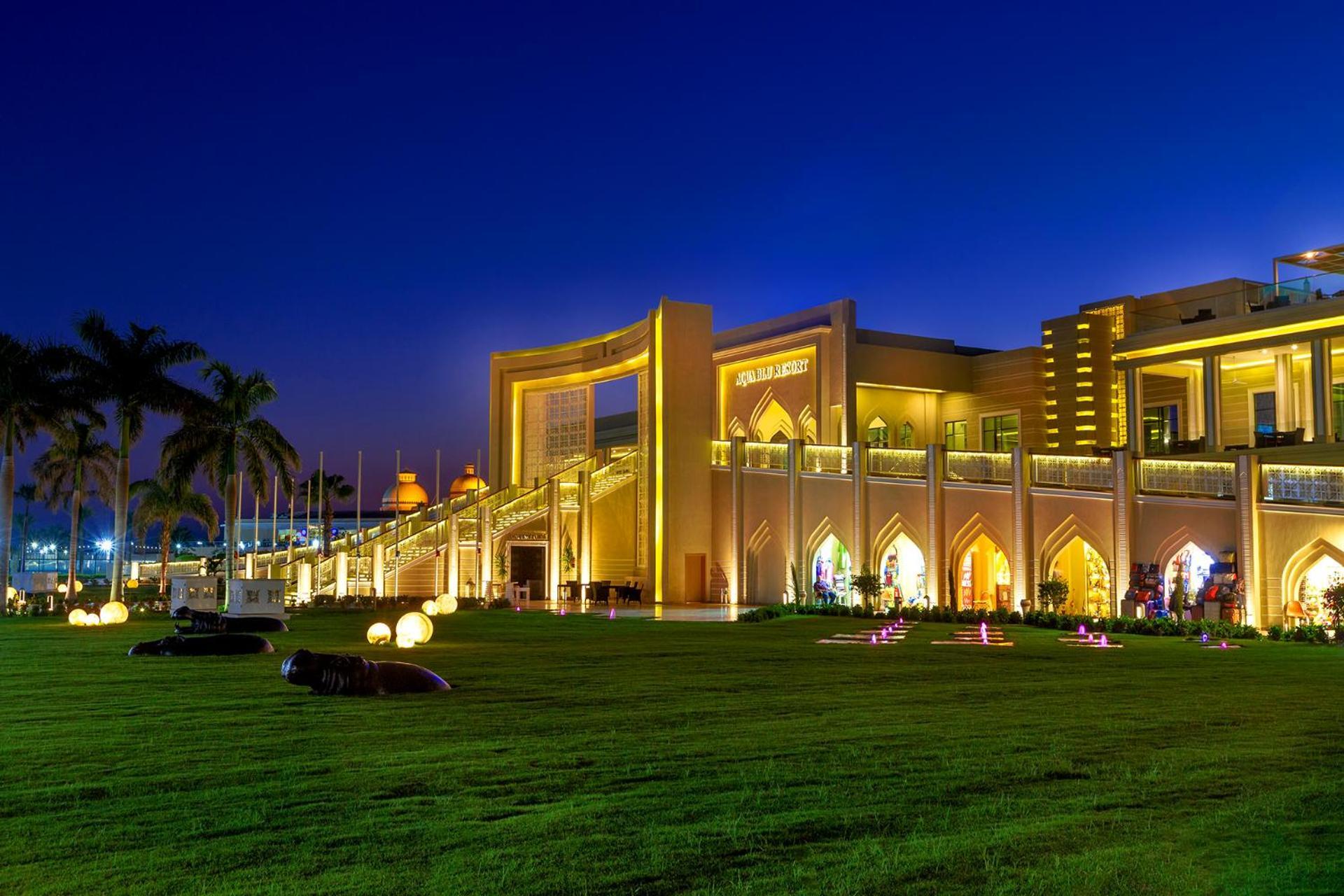 Pickalbatros Aqua Blu Resort - Hurghada Exterior foto