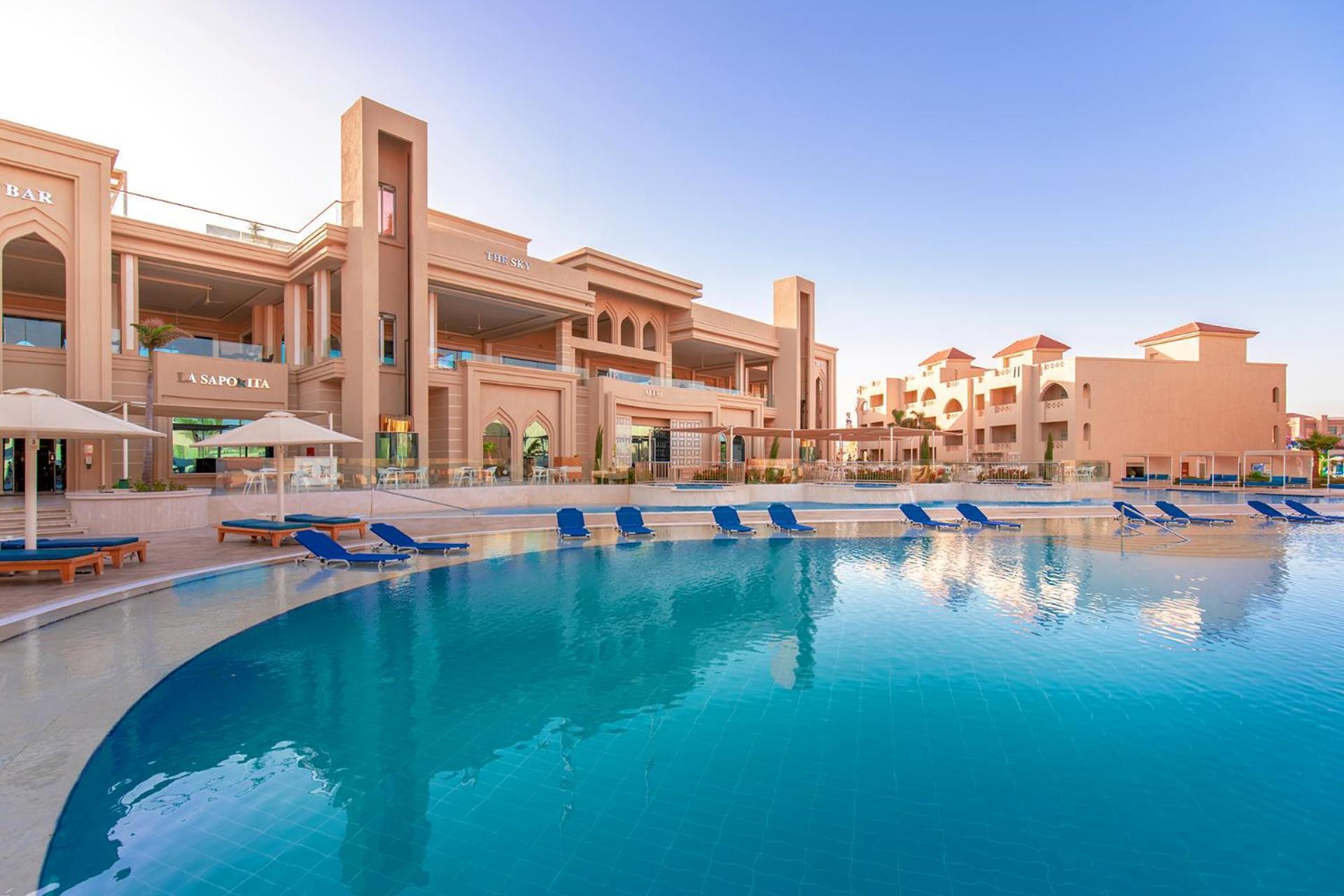 Pickalbatros Aqua Blu Resort - Hurghada Exterior foto
