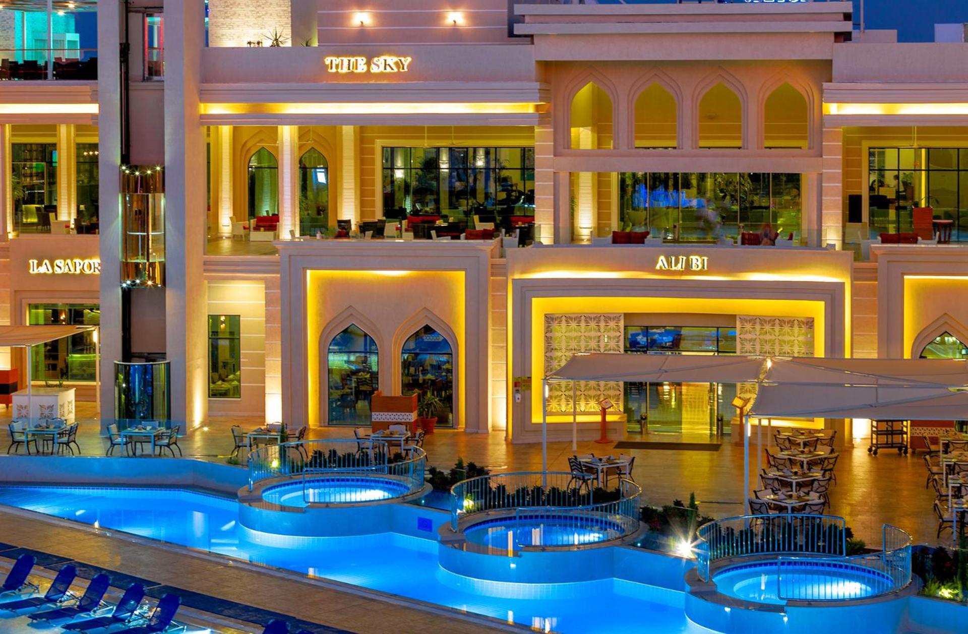 Pickalbatros Aqua Blu Resort - Hurghada Exterior foto