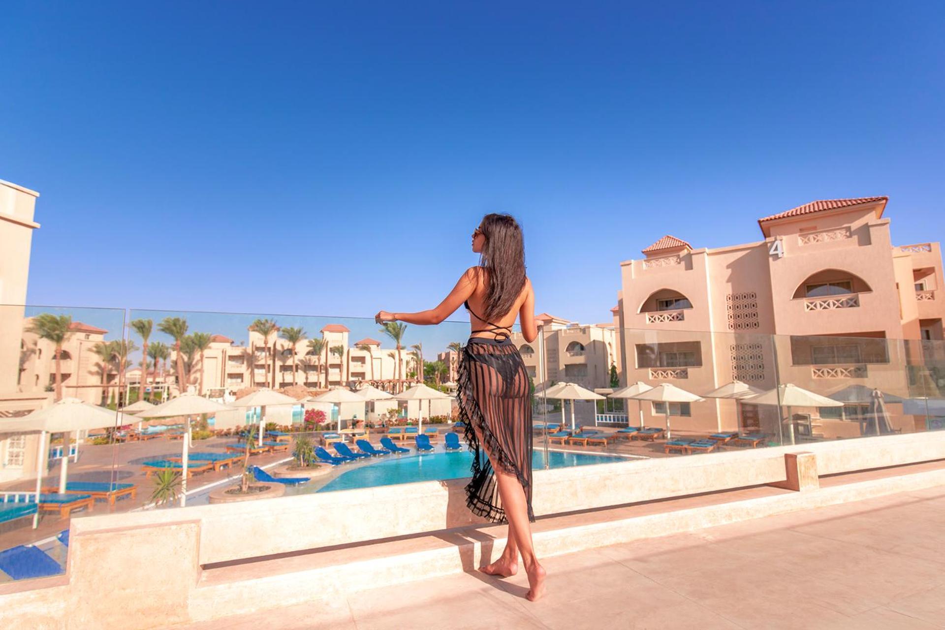 Pickalbatros Aqua Blu Resort - Hurghada Exterior foto