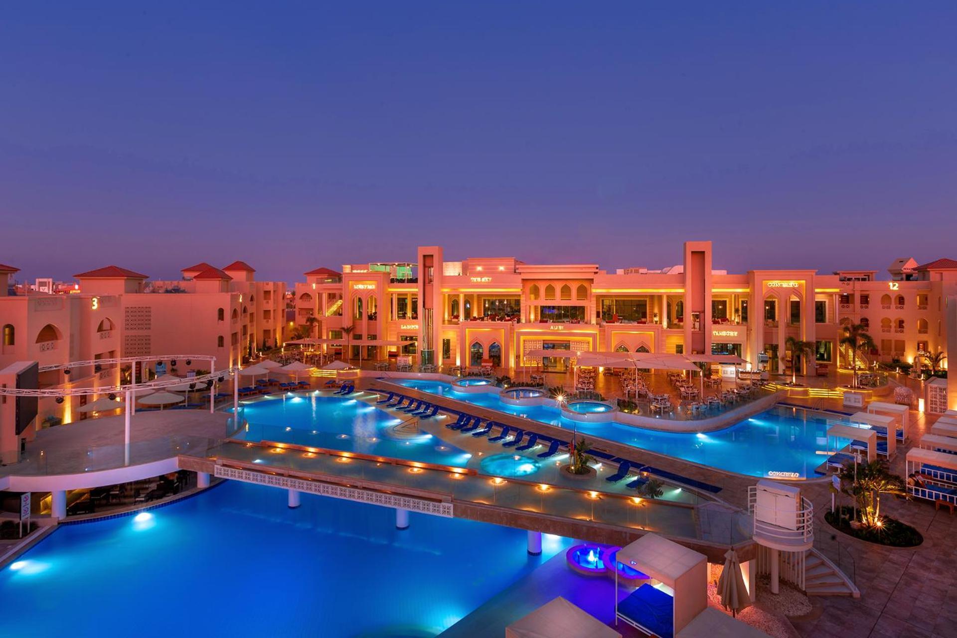 Pickalbatros Aqua Blu Resort - Hurghada Exterior foto