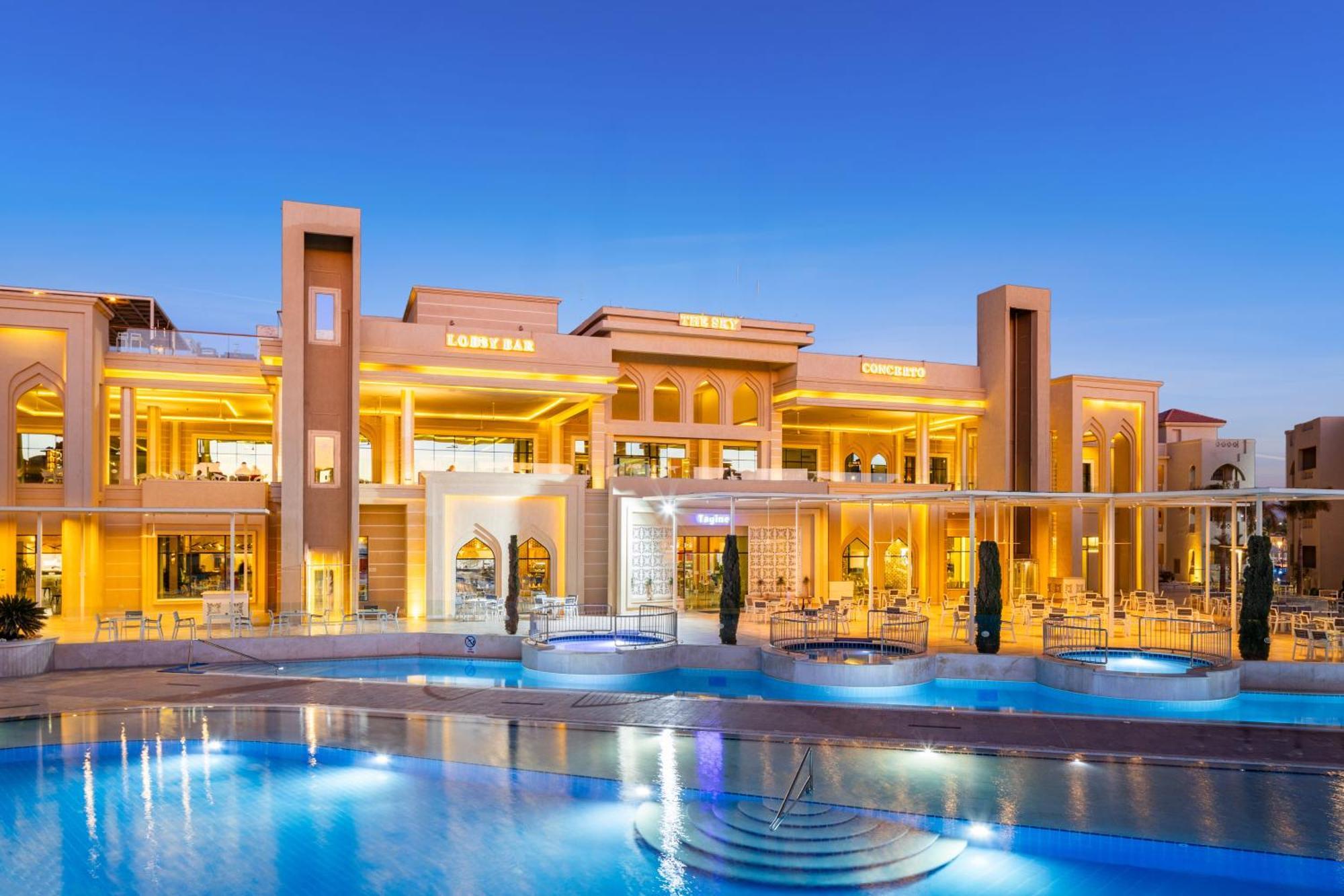 Pickalbatros Aqua Blu Resort - Hurghada Exterior foto