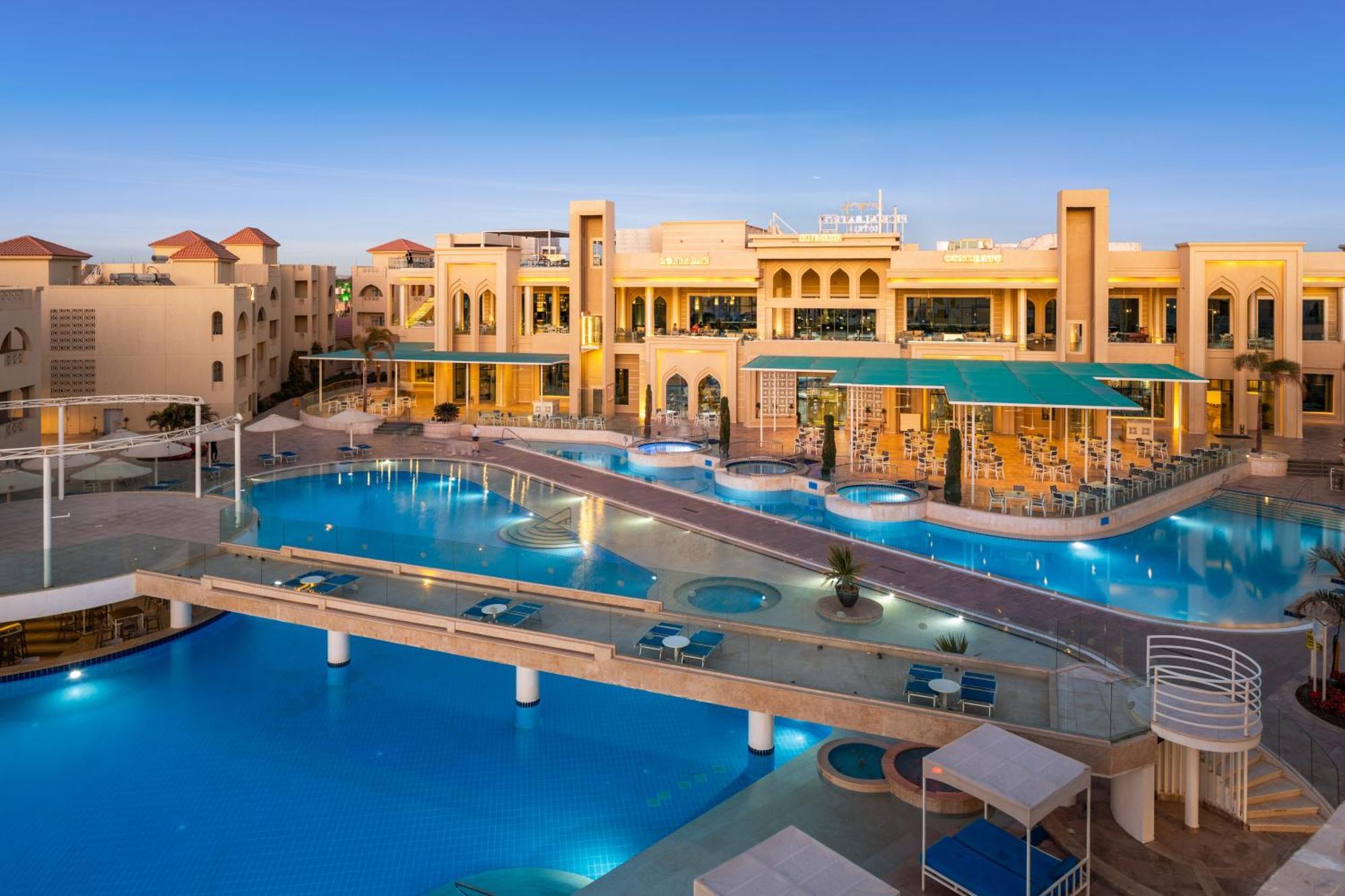 Pickalbatros Aqua Blu Resort - Hurghada Exterior foto